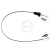 Cable, parking brake K13148 ABS, Thumbnail 3