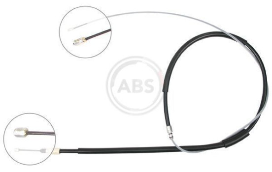 Cable, parking brake K13156 ABS, Image 3