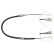 Cable, parking brake K13158 ABS, Thumbnail 2