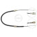 Cable, parking brake K13158 ABS, Thumbnail 3