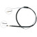Cable, parking brake K13166 ABS
