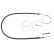 Cable, parking brake K13176 ABS, Thumbnail 3