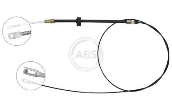 Cable, parking brake K13191 ABS, Image 3