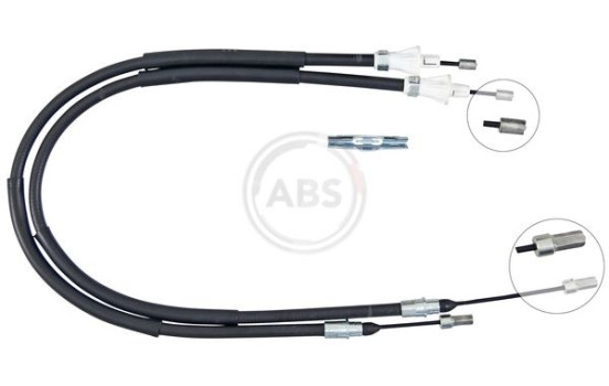 Cable, parking brake K13196 ABS, Image 2