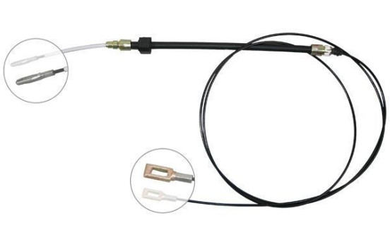 Cable, parking brake K13201 ABS