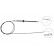 Cable, parking brake K13231 ABS, Thumbnail 2