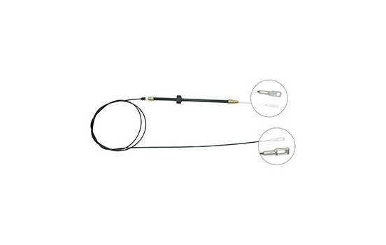 Cable, parking brake K13231 ABS, Image 2