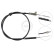 Cable, parking brake K13241 ABS, Thumbnail 2