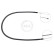 Cable, parking brake K13267 ABS, Thumbnail 3