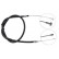 Cable, parking brake K13286 ABS, Thumbnail 2