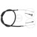 Cable, parking brake K13286 ABS, Thumbnail 3