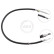 Cable, parking brake K13307 ABS, Thumbnail 2