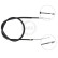 Cable, parking brake K13337 ABS, Thumbnail 3