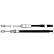 Cable, parking brake K13378 ABS, Thumbnail 2