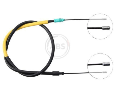 Cable, parking brake K13378 ABS, Image 3