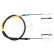 Cable, parking brake K13378 ABS, Thumbnail 3