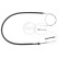 Cable, parking brake K13386 ABS, Thumbnail 3