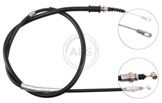 Cable, parking brake K13387 ABS, Image 3