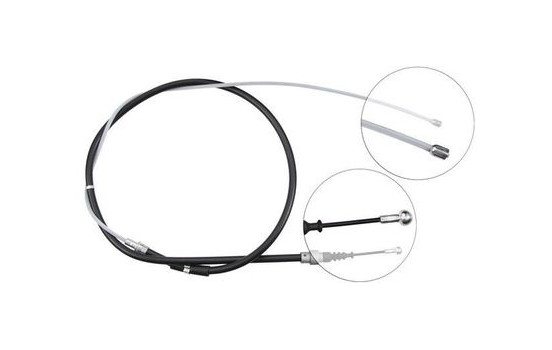 Cable, parking brake K13396 ABS, Image 2