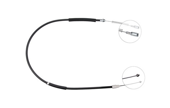 Cable, parking brake K13416 ABS, Image 2