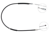 Cable, parking brake K13416 ABS