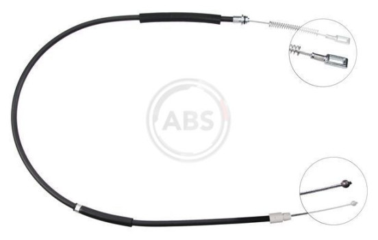 Cable, parking brake K13416 ABS, Image 3
