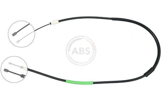 Cable, parking brake K13418 ABS, Image 3