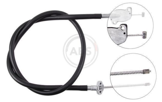 Cable, parking brake K13427 ABS, Image 3