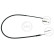 Cable, parking brake K13448 ABS, Thumbnail 3