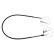 Cable, parking brake K13458 ABS, Thumbnail 2