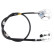 Cable, parking brake K13498 ABS