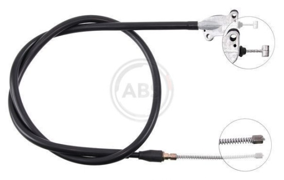 Cable, parking brake K13508 ABS, Image 3