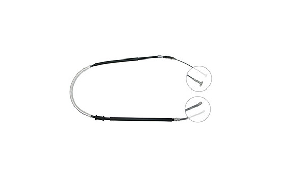 Cable, parking brake K13547 ABS, Image 2