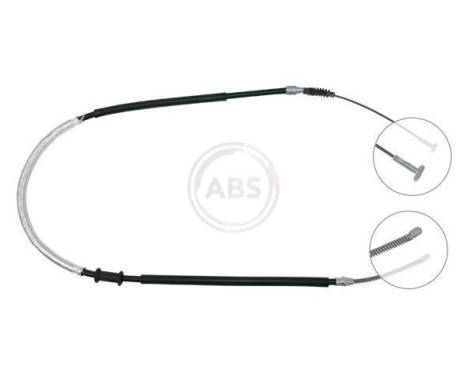 Cable, parking brake K13547 ABS, Image 3