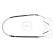 Cable, parking brake K13547 ABS, Thumbnail 3