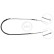 Cable, parking brake K13567 ABS, Thumbnail 3