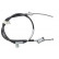 Cable, parking brake K13588 ABS, Thumbnail 2