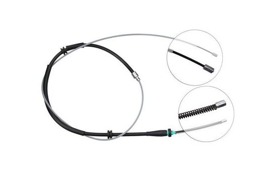 Cable, parking brake K13596 ABS, Image 2