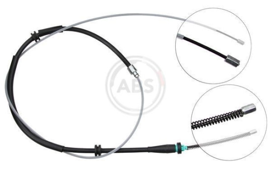 Cable, parking brake K13596 ABS, Image 3