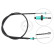 Cable, parking brake K13606 ABS, Thumbnail 2