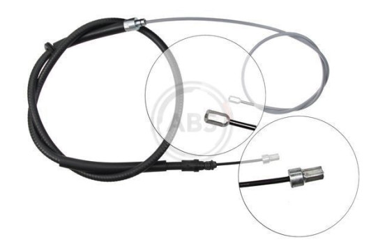 Cable, parking brake K13616 ABS, Image 3