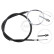 Cable, parking brake K13636 ABS, Thumbnail 2