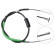 Cable, parking brake K13668 ABS