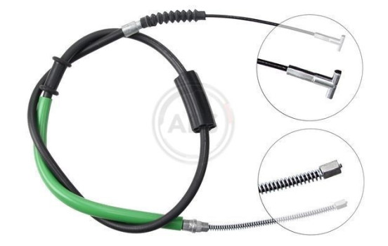 Cable, parking brake K13668 ABS, Image 3