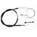 Cable, parking brake K13696 ABS, Thumbnail 2