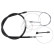 Cable, parking brake K13696 ABS, Thumbnail 3