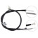 Cable, parking brake K13697 ABS, Thumbnail 2