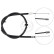 Cable, parking brake K13706 ABS, Thumbnail 2