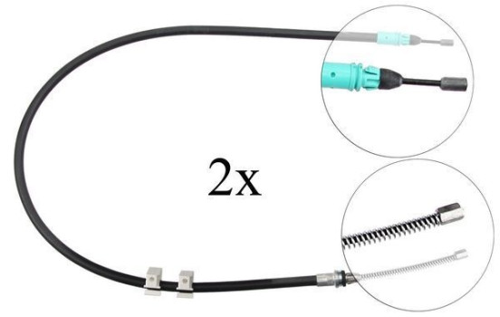 Cable, parking brake K13776 ABS