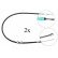 Cable, parking brake K13776 ABS, Thumbnail 2